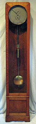 Astronomical timepiece regulator by the Morath Brothers, Liverpool, England, circa 1890-1910
